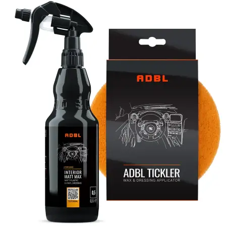 ADBL Matt Max 500ml Matowy dressing do wnętrza + aplikator Tickler