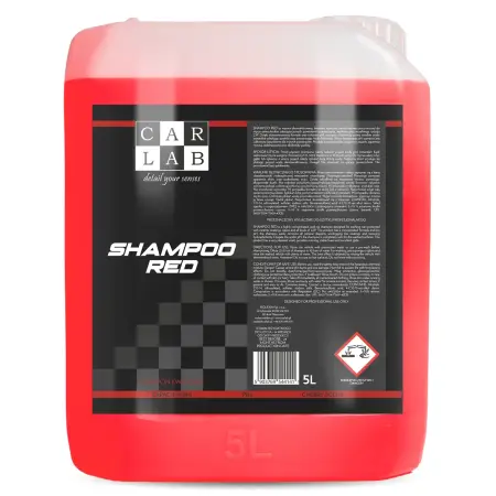 CARLAB Shampoo RED - kwaśny szampon samochodowy 5L
