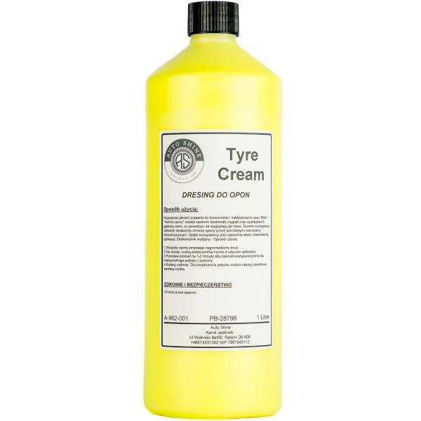 Auto Shine Tyre Cream żelowy dressing do opon 1L