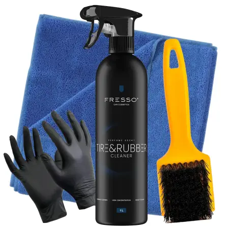 Fresso Tire & Rubber Cleaner 1L + Work Stuff szczotka Willy Willy zestaw do czyszenia opon
