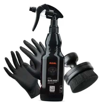 ADBL Black Water 500ml czernidło, dressing do opon + aplikator