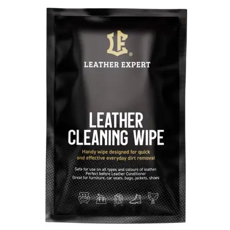 Leather Expert Leather Cleaning Wipe – chusteczka do czyszczenia skóry / kierownicy