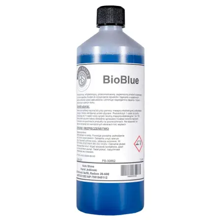 Auto Shine BioBlue biobójczy środek do prania tapicerek 1L