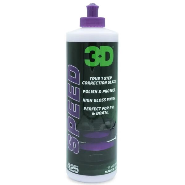 3D Speed 437ml – pasta polerska 2w1 One Step AIO szybka korekta i wosk
