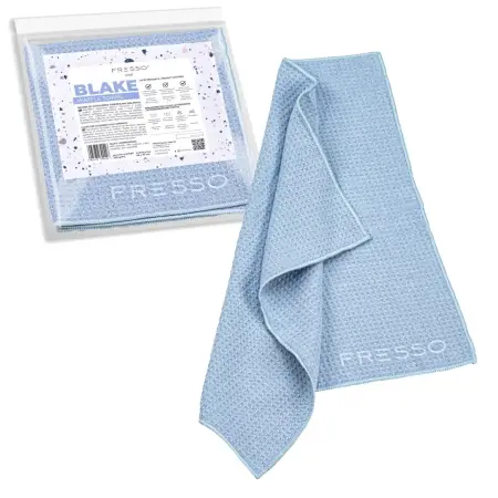 Ręcznik z mikrofibry do czyszczenia powierzchni szklanych.