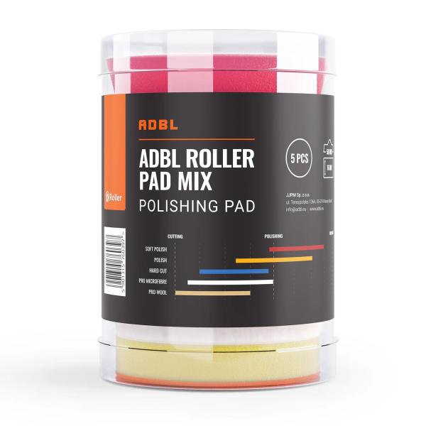 ADBL Roller Pad Mix DA50 – zestaw padów polerskich 5 szt.