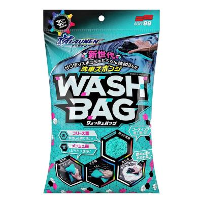Soft99 Alaunen Wash Bag dwustronna gąbka samochodowa