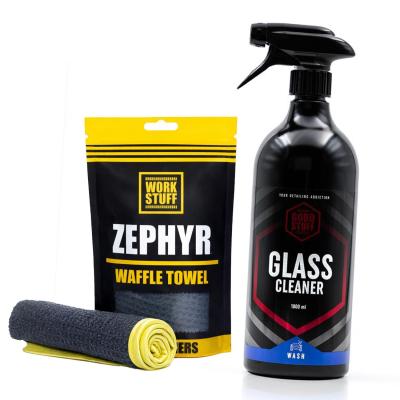 GOOD STUFF Glass Cleaner 1L + Zephyr Zestaw do mycia szyb bez smug