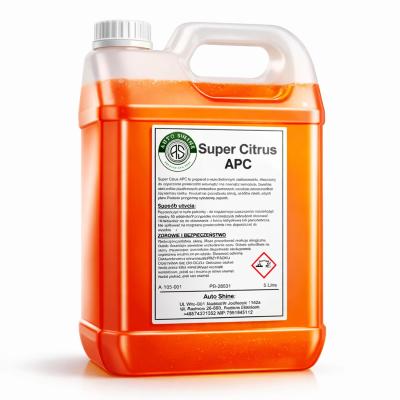 Auto Shine Super Citrus APC 5L uniwersalny środek czyszczący, odtłuszczający