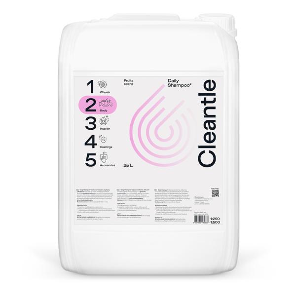 Cleantle Daily Shampoo2 Budżetowy szampon samochodowy 25L