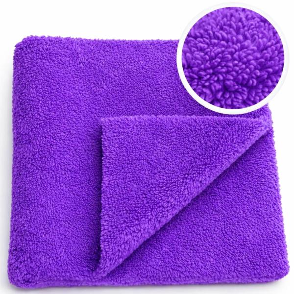 Mikrofibra Bezszwowa DUOSOFT VIOLET BLAZE 40x40cm