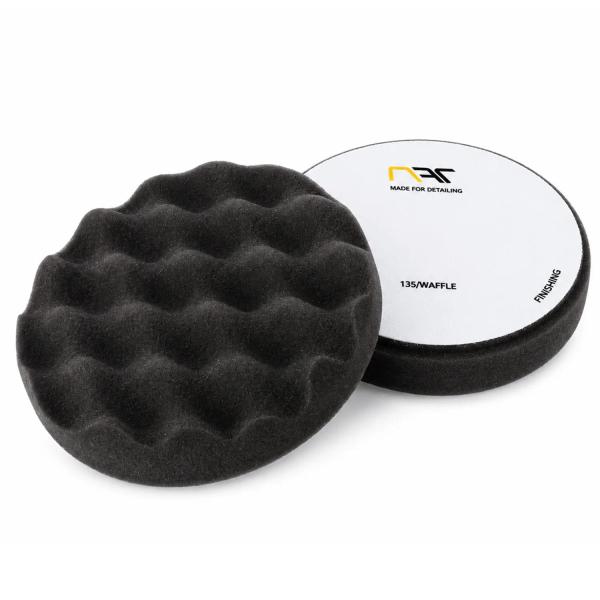NAT Pad Polerski Karbowany Czarny 135 mm Finishing | Wykończenie i Wysoki Połysk