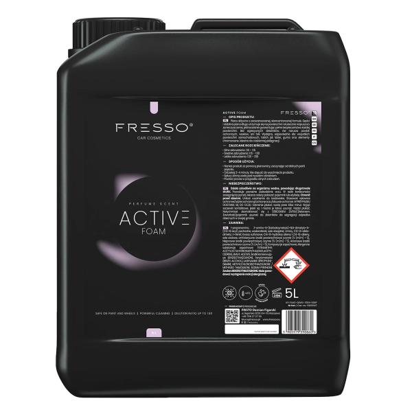 Fresso Active Foam 5L – Aktywna Piana do Mycia Wstępnego