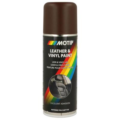 Motip Lakier spray do renowacji skóry brązowy RAL8016 200ml