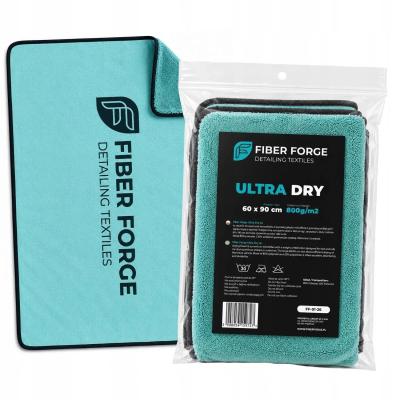 Fiber Forge Ultra Dry Ręcznik do Osuszania Samochodu 60×90 cm 800gsm