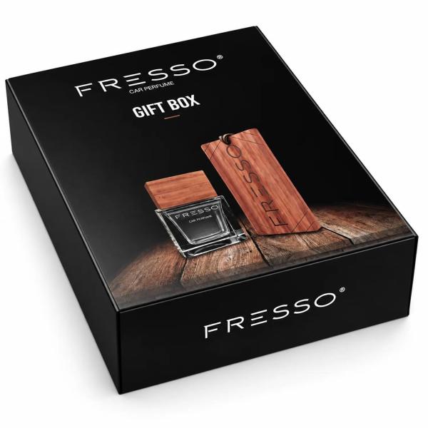 Fresso Gift Box – pudełko prezentowe na perfumy i zawieszkę