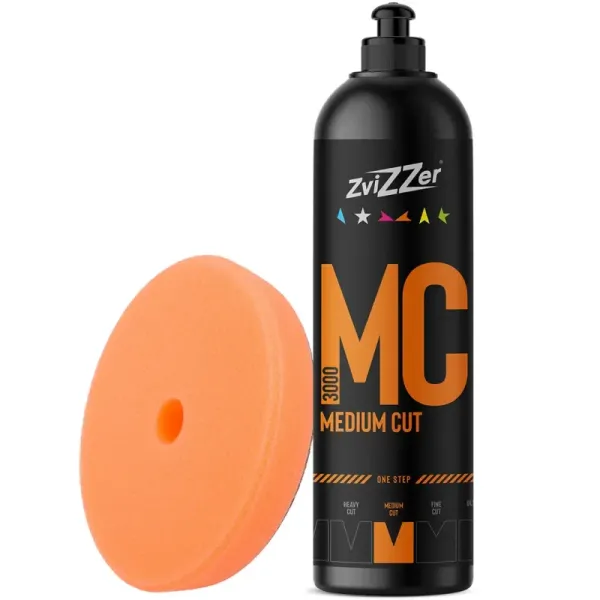 Zvizzer MC3000 750ml + Pad  Trapez Orange 140mm zestaw do polerowania