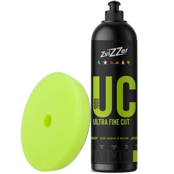 Zvizzer UC1000 750ml + Pad Trapez Green Ultrafine