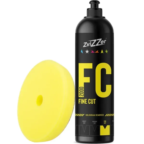 Zvizzer FC2000 750ml + Pad Trapez Yellow Fine Cut