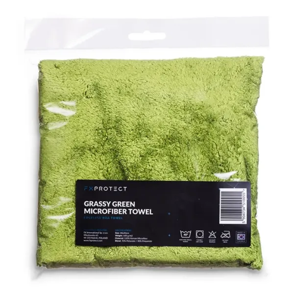 FX Protect Grassy Green BOA Microfiber Towel 500gsm