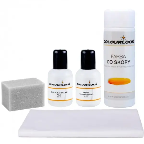 Colourlock AUDI Goabeige zestaw do renowacji malowania skóry farba 150ml