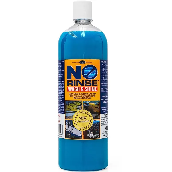 Optimum No Rinse Wash & Shine 946ml szampon do mycia bez spłukiwania REV 5