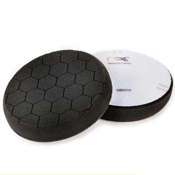NAT Gąbka Polerska 'HONEYCOMB' Rzep 135x25 Czarna - Idealne Wykończenie Lakieru