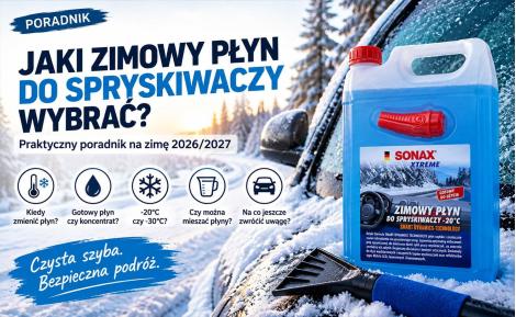 Jaki zimowy płyn do spryskiwaczy wybrać? Poradnik 2026